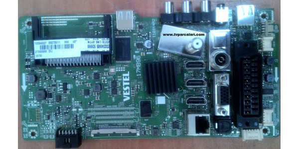 17MB96, 23272311, VES420UNVE-2D-S02, VESTEL SMART 42FA7500 42" LED TV, Main board